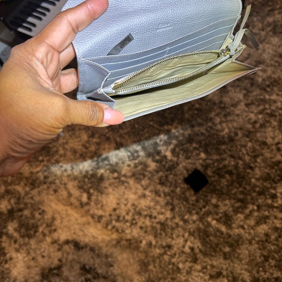 Chloé Two-fer Envelope Tri color Long Wallet with Chloe Mirror - Picture 5 of 10